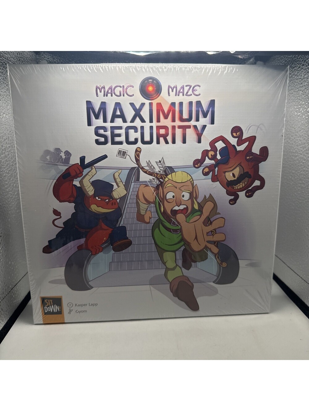 Magic Maze Maximum Security Expansion Set NEW Sealed Sit Down! Games 2021